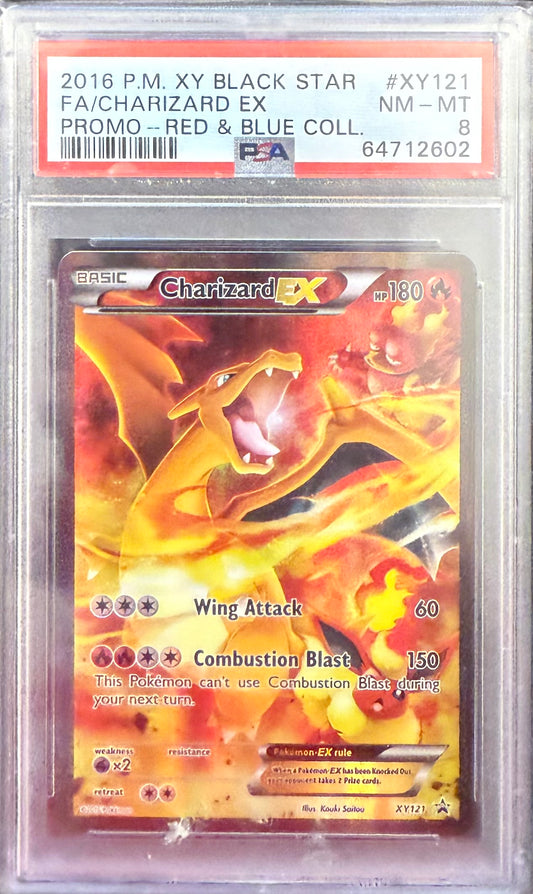 PSA 8 - Charizard EX Promo XY 121