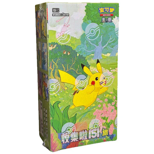 Pokémon Collect 151 Journey Slim Box - (Kinesisk)
